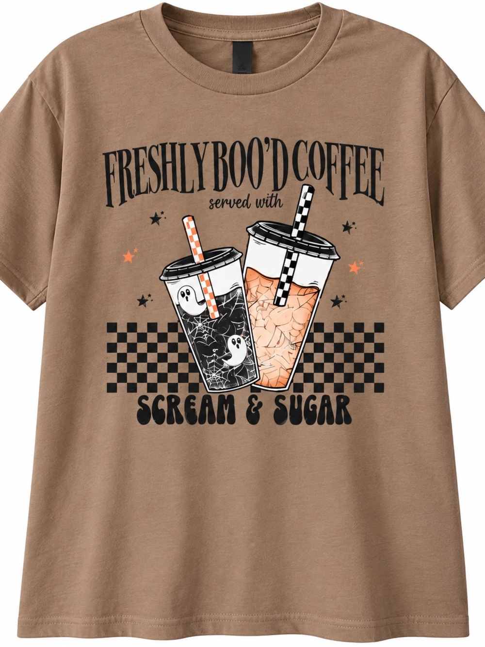 Adult 3XL NWOT Freshly Boo’d Coffee Graphic Tee